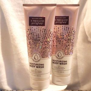🌟NEW🌟 Bath & Body Works BBW Thousand Wishes Moisturizing Body Wash 2 pc set